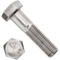 Болт шестигранный с неполной резьбой М3х25 DIN 931 нержавеющая сталь А2